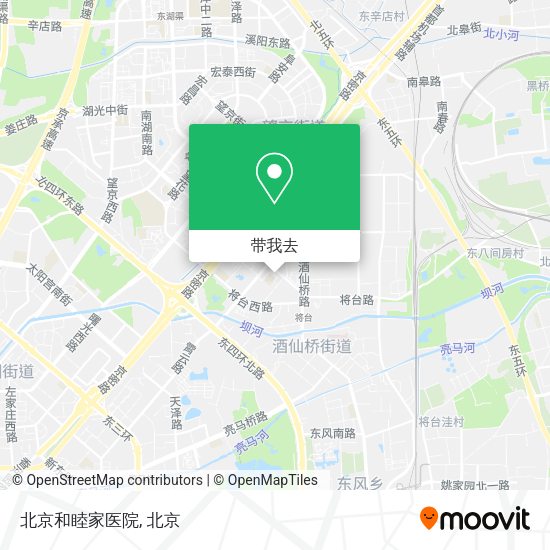 北京和睦家医院地图