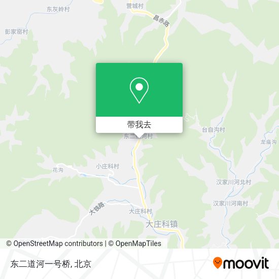 东二道河一号桥地图