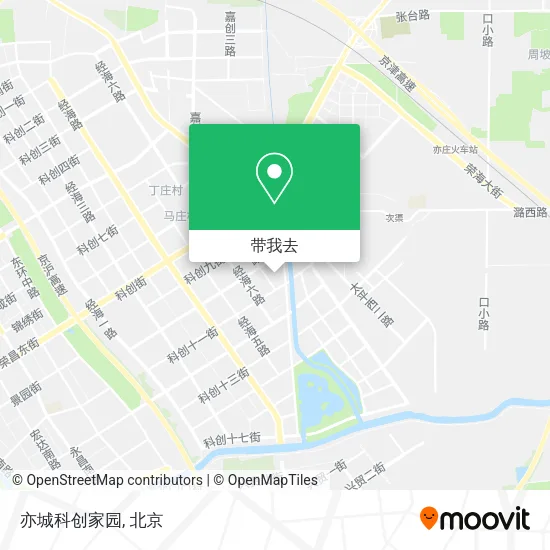 亦城科创家园地图