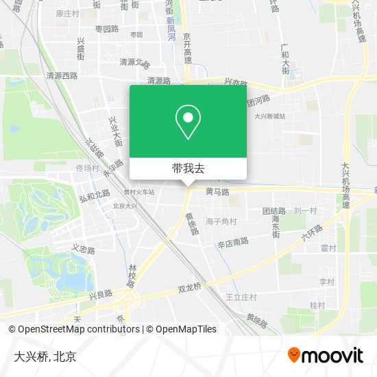 大兴桥地图