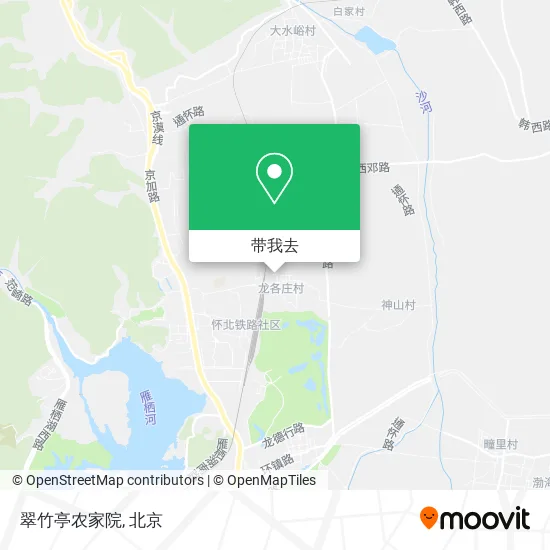 翠竹亭农家院地图