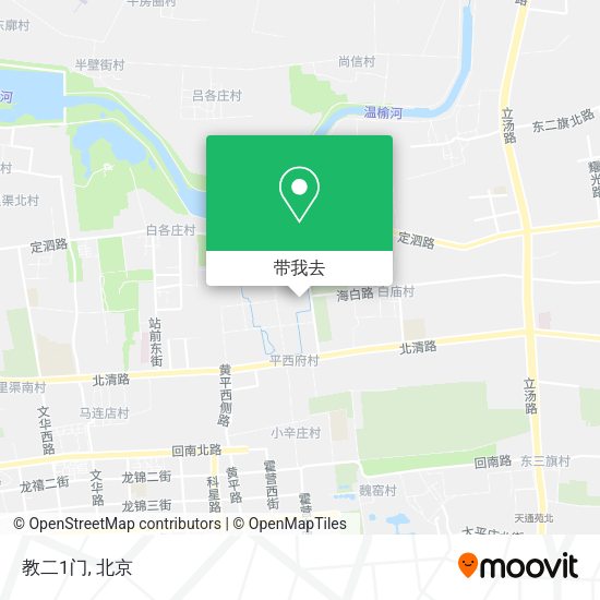 教二1门地图