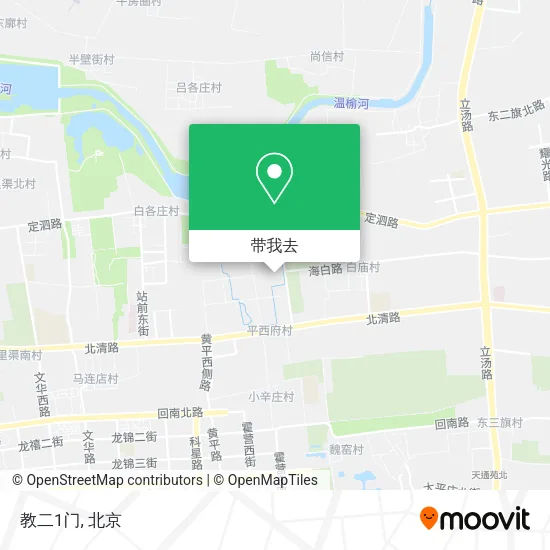 教二1门地图