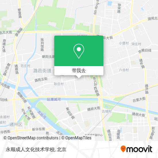 永顺成人文化技术学校地图