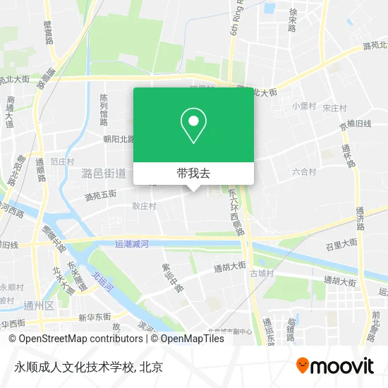 永顺成人文化技术学校地图