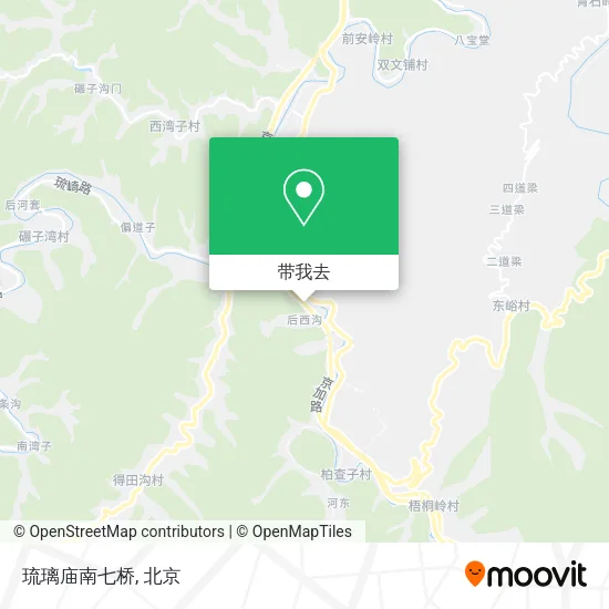 琉璃庙南七桥地图