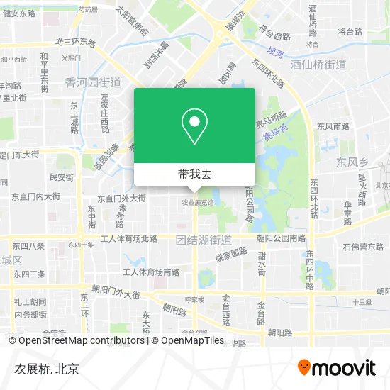 农展桥地图