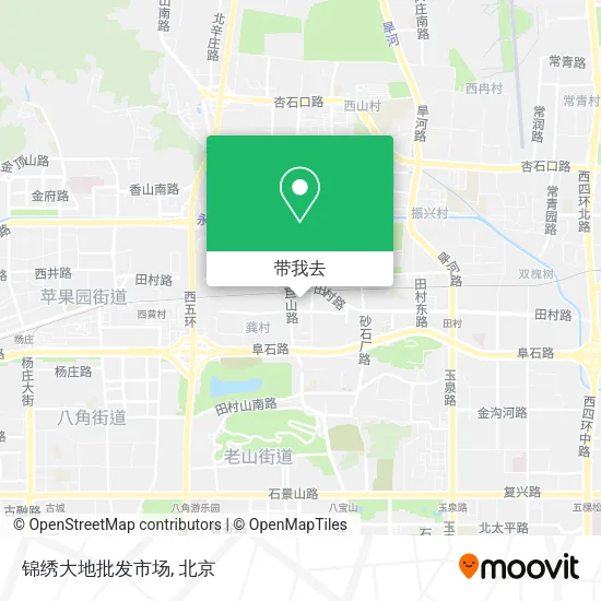 锦绣大地批发市场地图