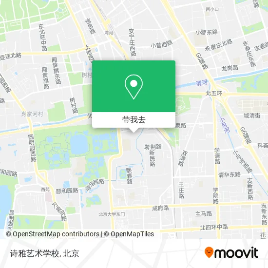 诗雅艺术学校地图
