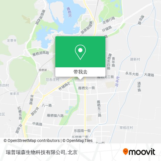 瑞普瑞森生物科技有限公司地图