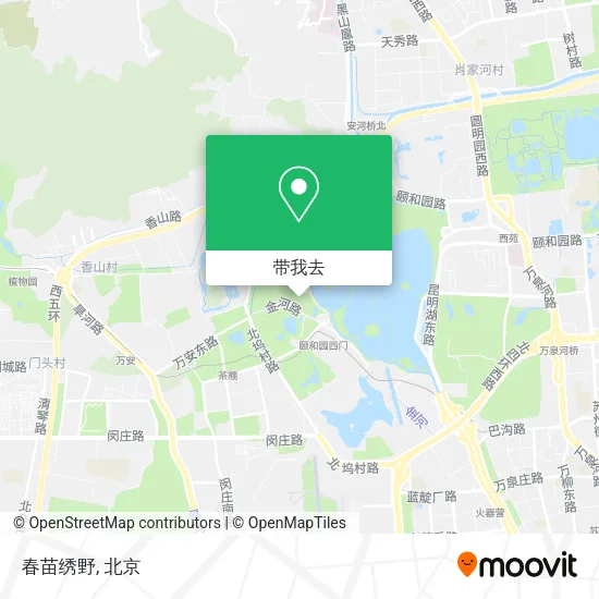 春苗绣野地图