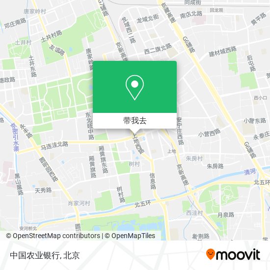 中国农业银行地图