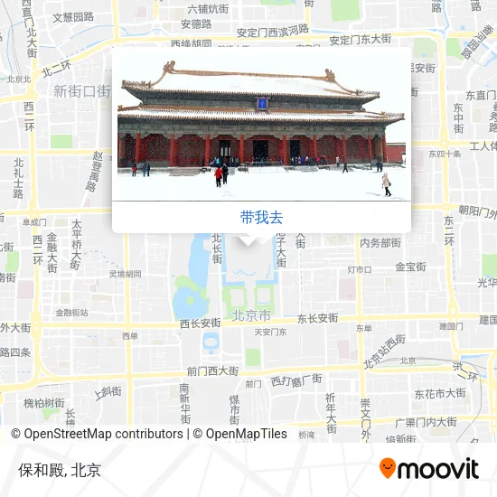 保和殿地图