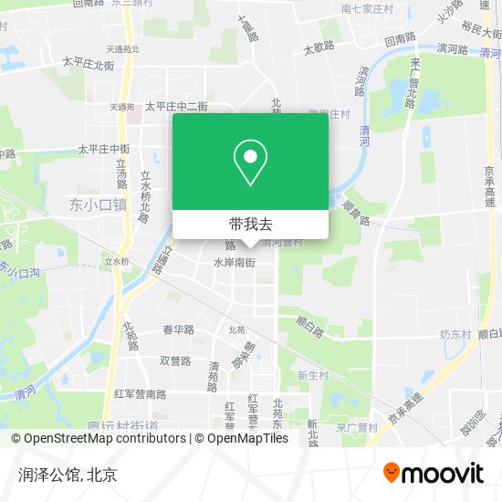 润泽公馆地图