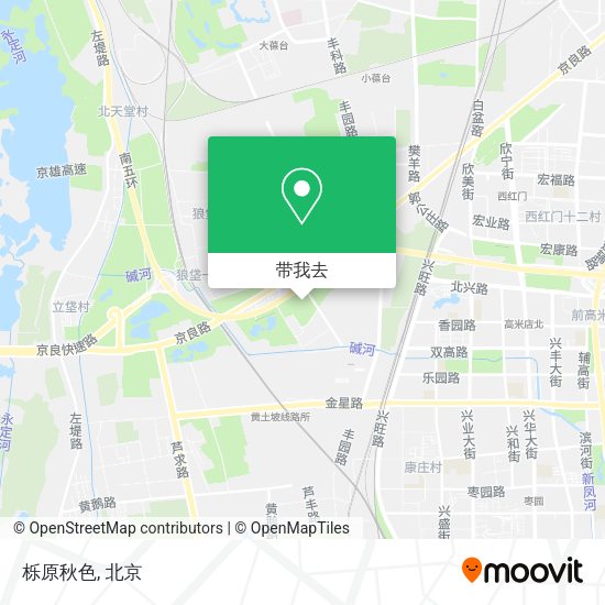 栎原秋色地图