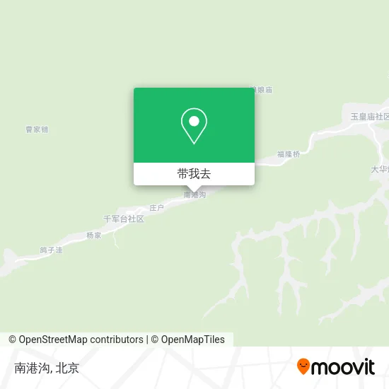 南港沟地图