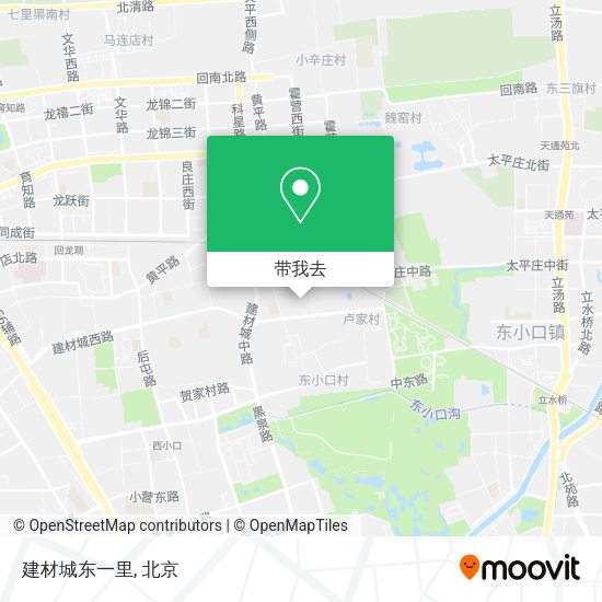建材城东一里地图