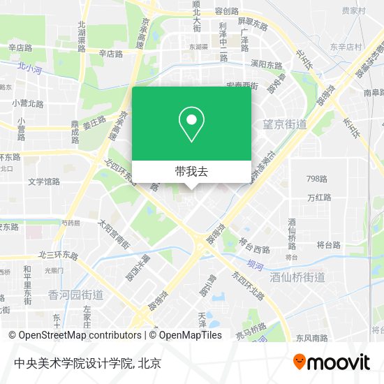 中央美术学院设计学院地图