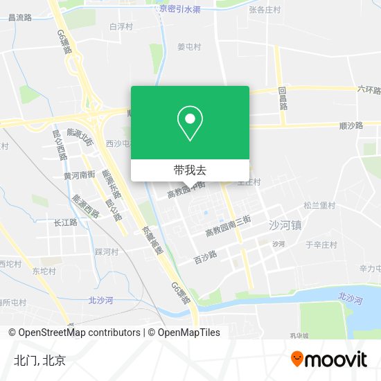 北门地图