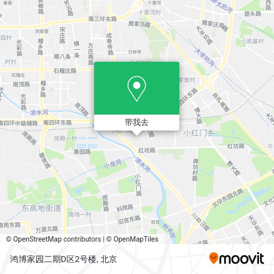 鸿博家园二期D区2号楼地图