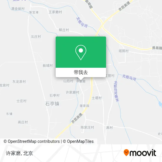 许家磨地图
