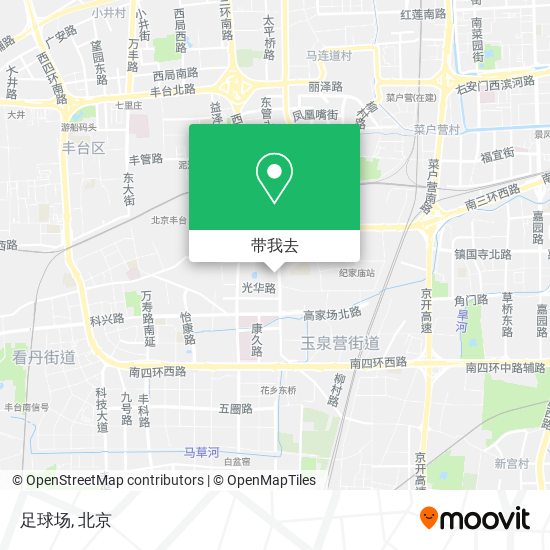 足球场地图
