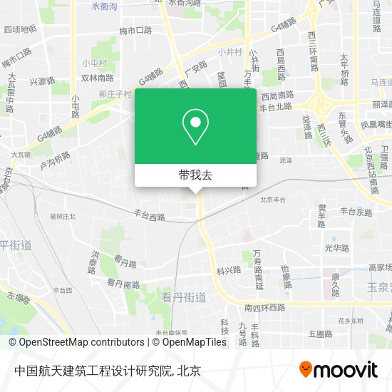 中国航天建筑工程设计研究院地图