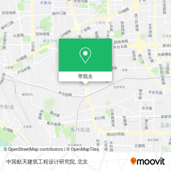 中国航天建筑工程设计研究院地图