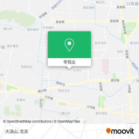大汤山地图