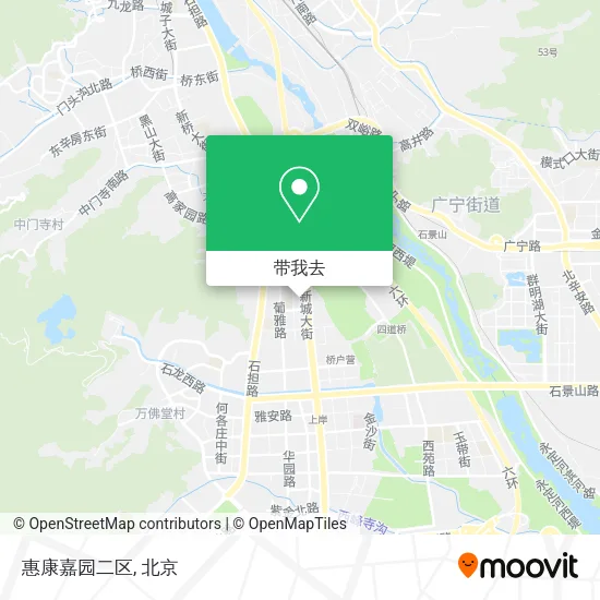 惠康嘉园二区地图