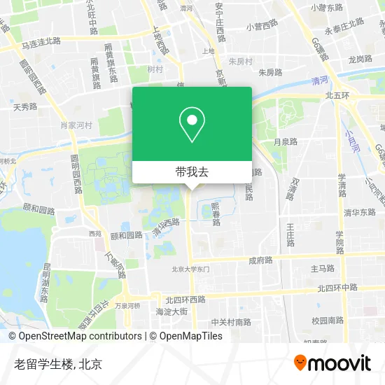 老留学生楼地图