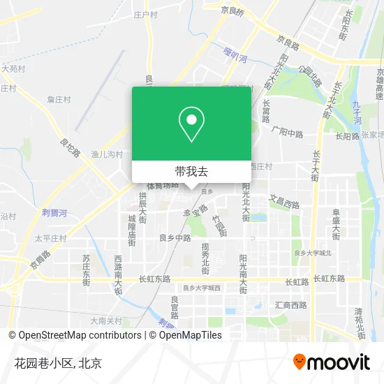 花园巷小区地图