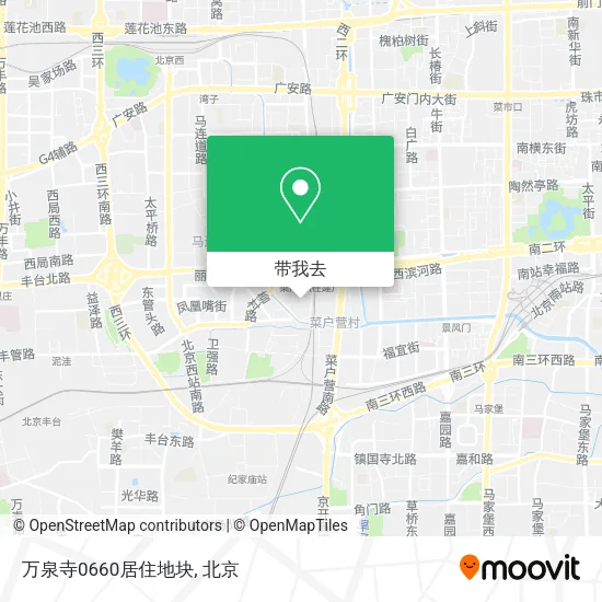万泉寺0660居住地块地图