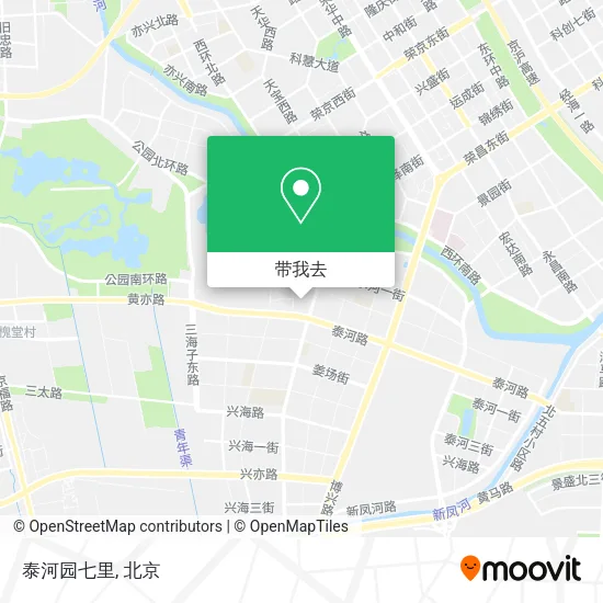 泰河园七里地图