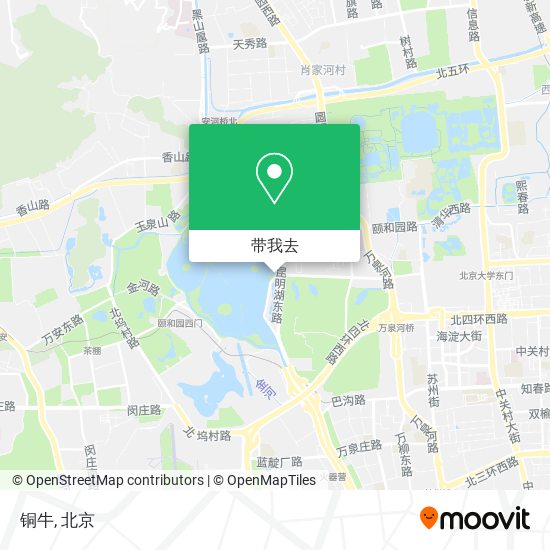 铜牛地图