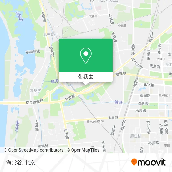 海棠谷地图