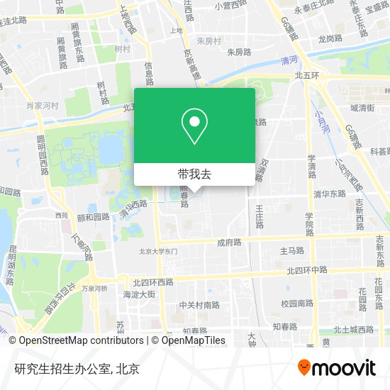 研究生招生办公室地图