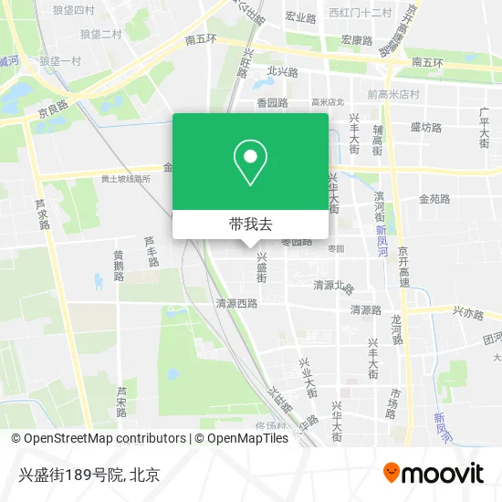 兴盛街189号院地图