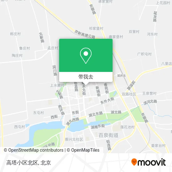 高塔小区北区地图