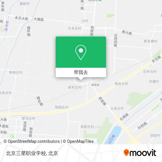 北京三星职业学校地图
