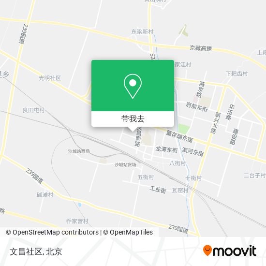 文昌社区地图