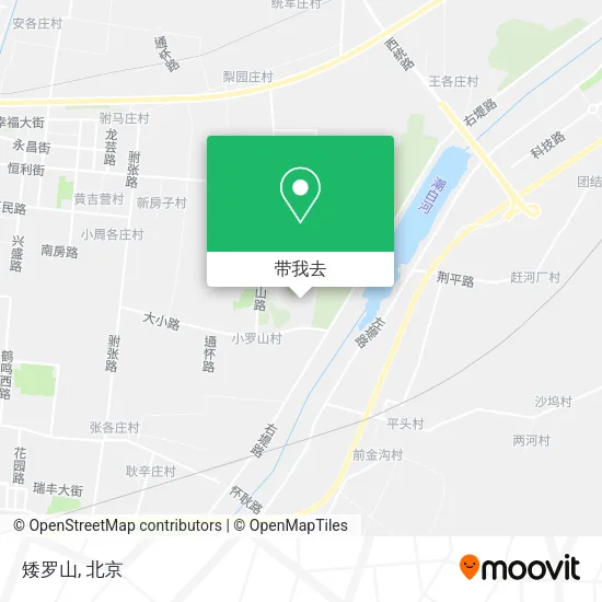 矮罗山地图