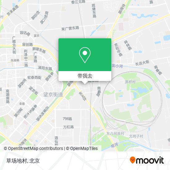 草场地村地图