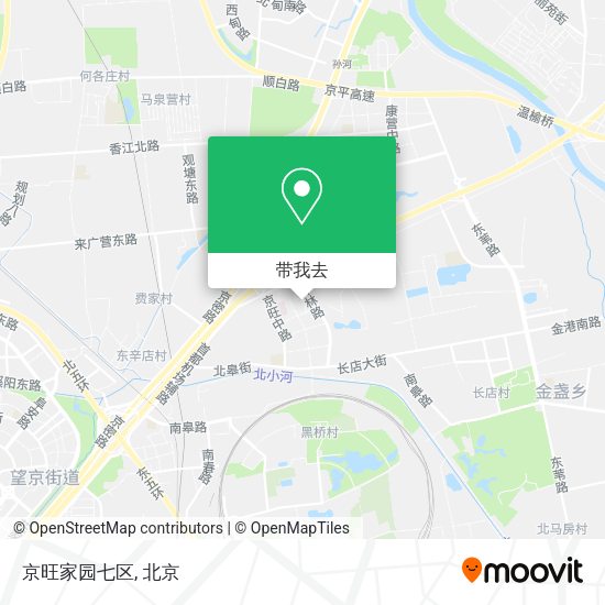 京旺家园七区地图
