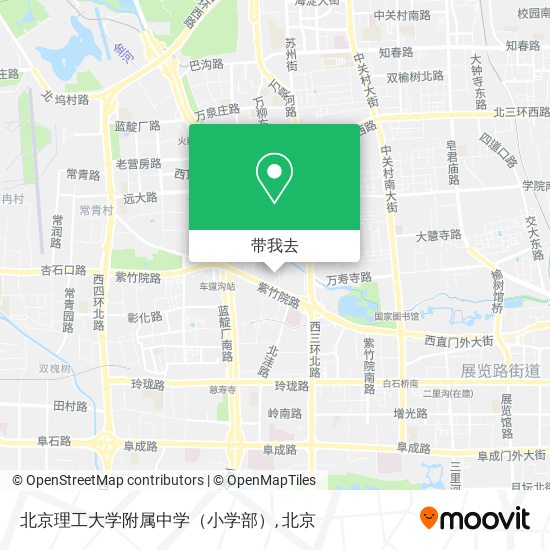 北京理工大学附属中学（小学部）地图