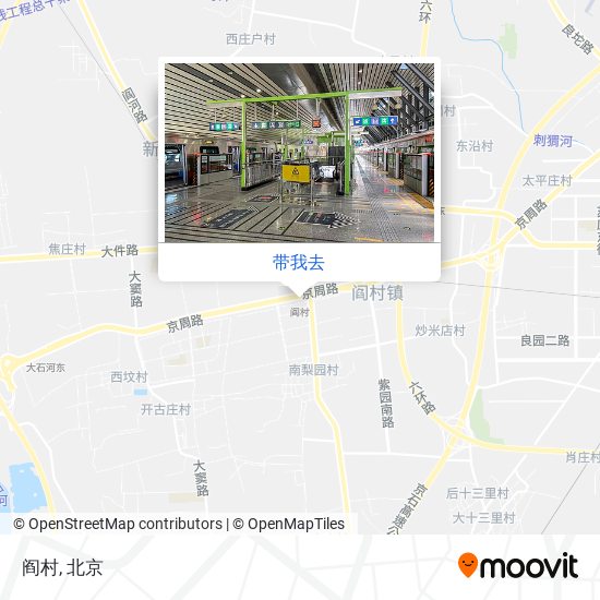 阎村地图