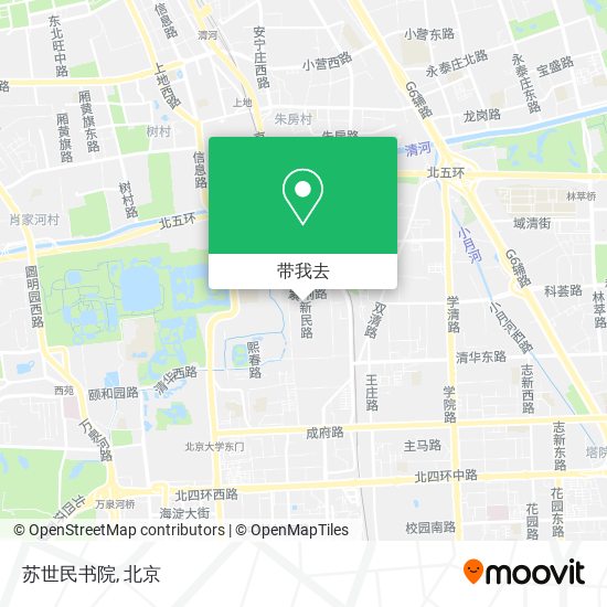 苏世民书院地图