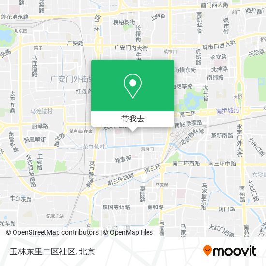玉林东里二区社区地图