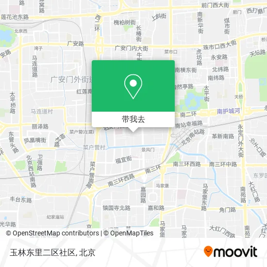 玉林东里二区社区地图
