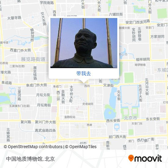 中国地质博物馆地图